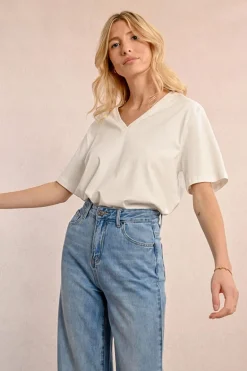 Denim droit