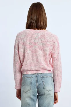 Gilet crop en maille