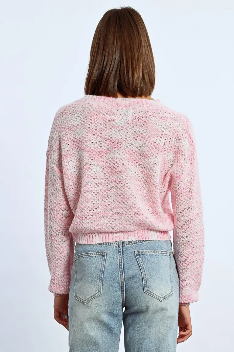 Gilet crop en maille