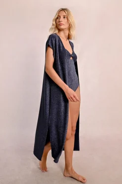 Gilet de plage irisé