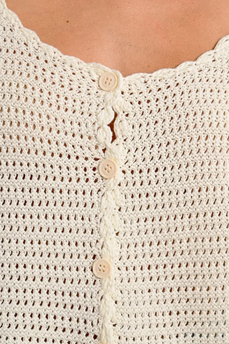 Gilet en crochet