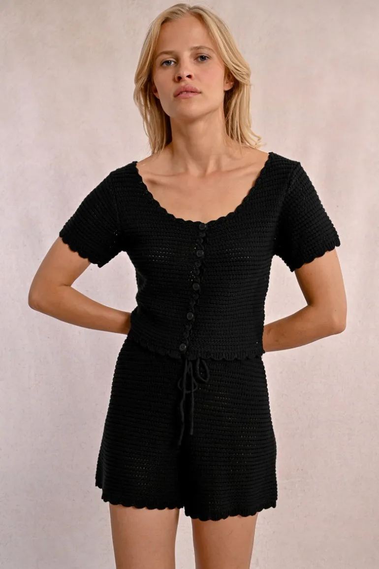Gilet en crochet