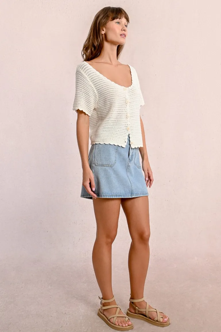 Gilet en crochet