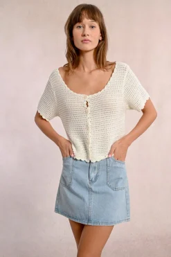 Gilet en crochet