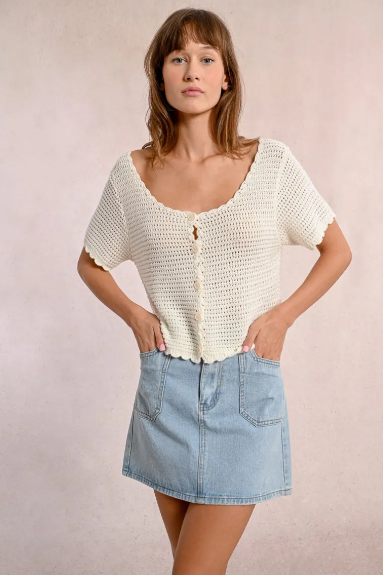 Gilet en crochet