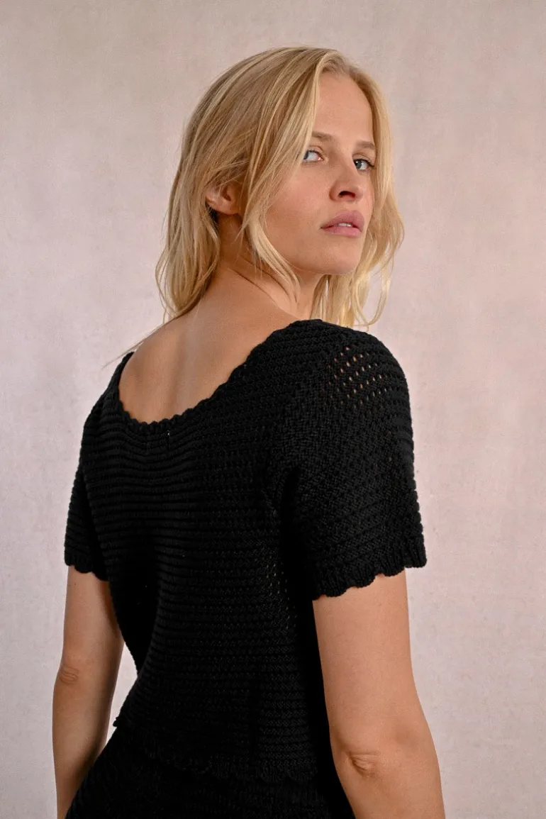 Gilet en crochet