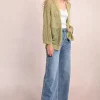 Gilet en maille irisé et semi-transparence