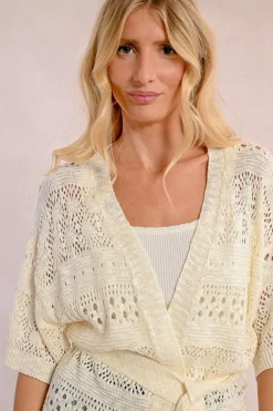 Gilet nouable en maille