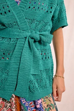 Gilet nouable en maille