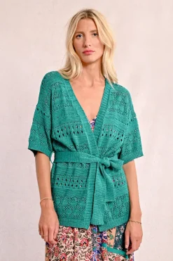 Gilet nouable en maille
