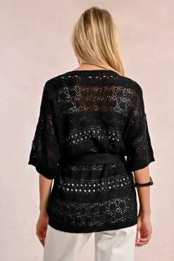 Gilet nouable en maille