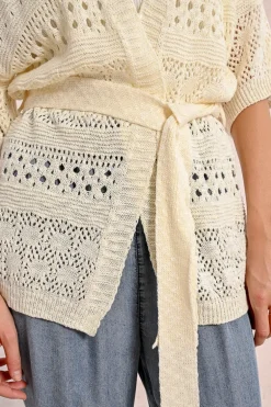 Gilet nouable en maille