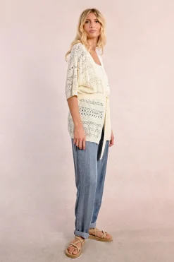 Gilet nouable en maille