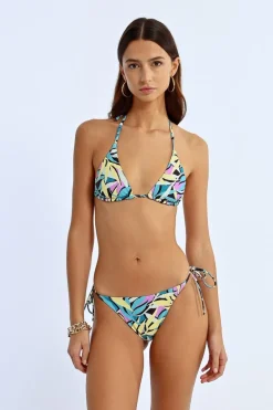 Haut de maillot de bain imprimé