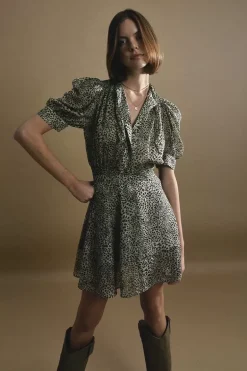 Jupe courte à motif