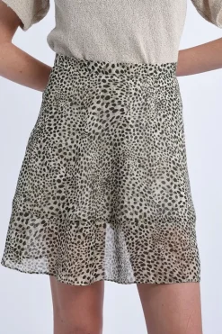 Jupe courte à motif