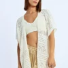 Kimono ouvert en crochet