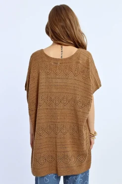 Kimono ouvert en crochet