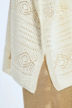 Kimono ouvert en crochet