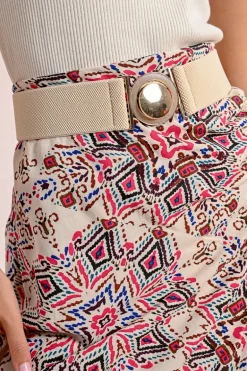 Large ceinture tressée à clipser