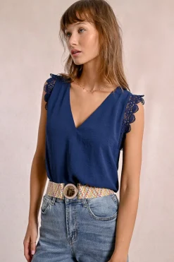 Large ceinture tressée à clipser