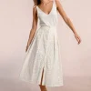 Longue jupe boutonnée