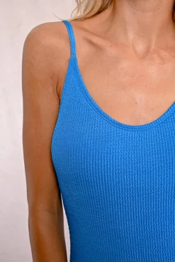 Maillot de bain une pièce, maille éponge