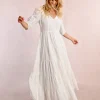Maxi-robe à volants