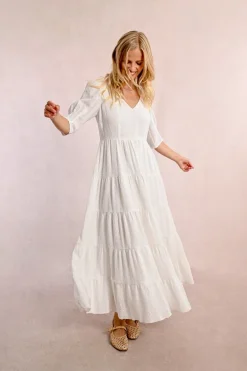 Maxi-robe à volants