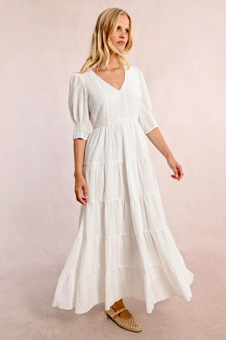 Maxi-robe à volants
