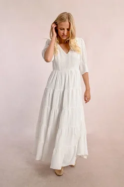 Maxi-robe à volants