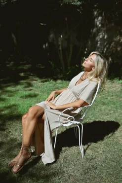 Maxi-robe fluide
