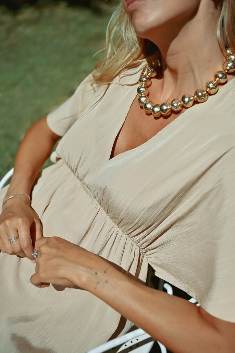 Maxi-robe fluide