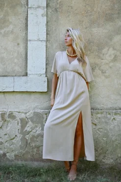 Maxi-robe fluide