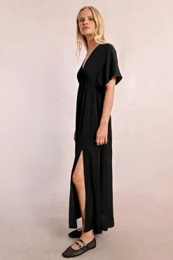 Maxi-robe fluide