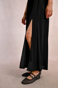 Maxi-robe fluide