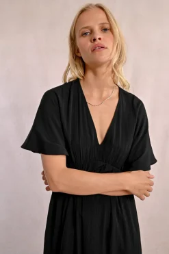 Maxi-robe fluide