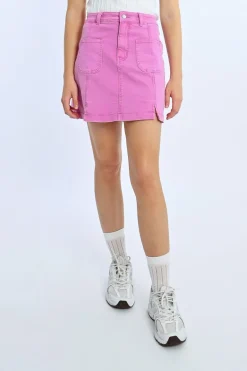 Mini-jupe en jean