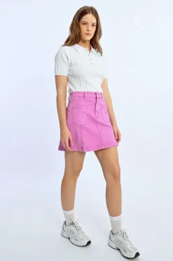 Mini-jupe en jean