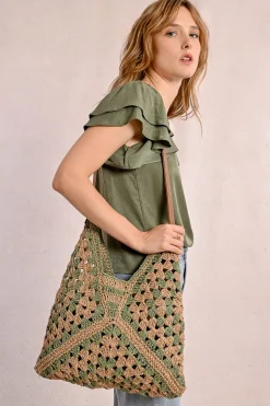 Panier souple tissé