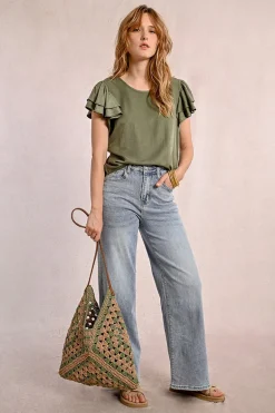 Panier souple tissé