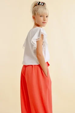 Pantalon à n艙ud