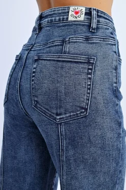 Pantalon droit à franges