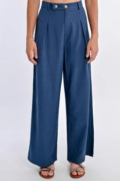 Pantalon droit à pinces