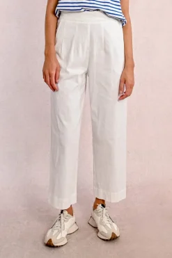 Pantalon droit, taille haute