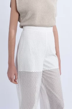 Pantalon en dentelle