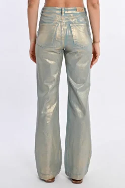 Pantalon enduit
