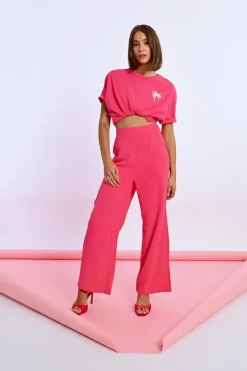 Pantalon fluide et droit