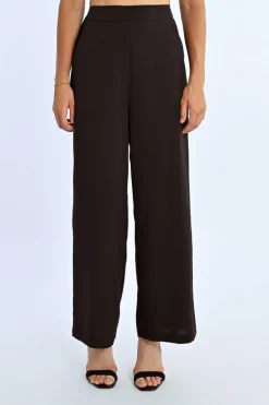 Pantalon fluide et droit