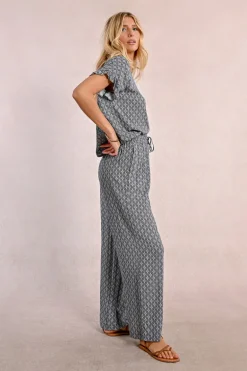 Pantalon fluide imprimé